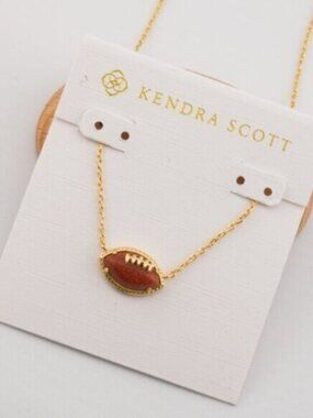Kendra Scott Football Necklace